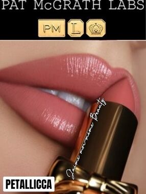 Pat Mcgrath Petallica Satin Lipstick- Bright Coral Pink